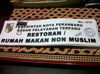 Wah...Sudah 145 berkas RM non Muslim yang urus izin di Pemko Pekanbaru