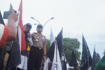 Disebut sulut api permusuhan, ribuan Umat Islam Riau minta Banser dibubarkan