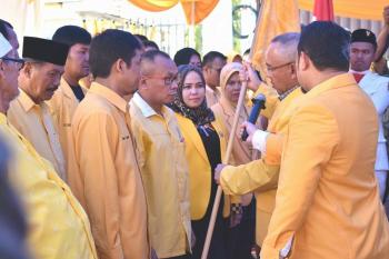 Pengurus DPD Golkar Kota Pekanbaru dilantik, ini susunan Pengurus