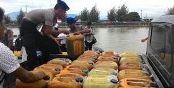 Penyelundupan 5.900 liter solar subsidi digagalkan Polda Riau
