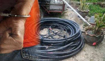 Karyawan Kontraktor Nyolong Kabel Listrik di Gudang RAPP