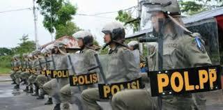 Satpol PP Rekrut 360 Linmas Jelang Pilwako Pekanbaru