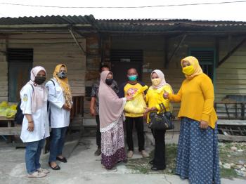 Bapilu Golkar Riau Bagikan 1000 Paket Sembako 