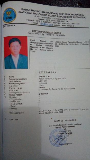 Buronan Kelas Kakap BBN Pusat Berhasil Diringkus Polisi Rupat