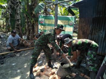 Program Jambanisasi TMMD Wujudkan Pola Hidup Sehat