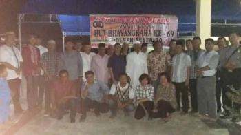 Jalin Silaturahmi, Polsek Buka Puasa Bersama Tokoh Masyarakat Seberida