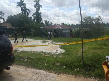 Polisi Amankan Pria Mencurigakan Rekam Mapolsek Tenayan Raya