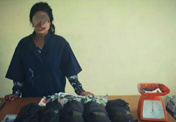 Bandar Cantik di Riau diciduk, 2,5 kilo ganja disita