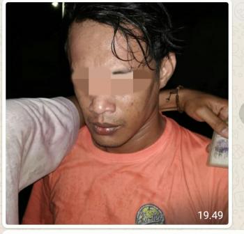 Pecatan Polisi Tertangkap Warga Lakukan Jambret di Pekanbaru