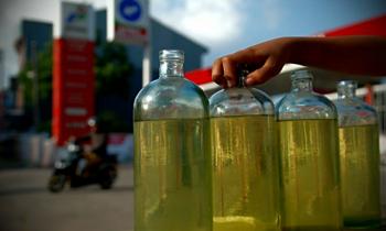 Tak ada pengecer, warga Desa di Bengkalis sulit dapatkan BBM