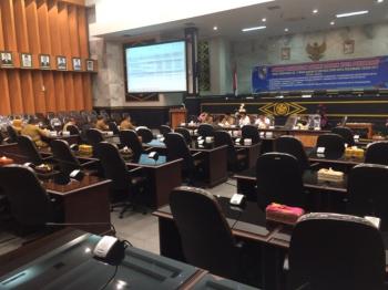 Hanya 4 orang Banggar bahas RAPBD P 2017 dengan TAPD, DPRD: Seolah-olah yang masuk ini perampok