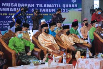 Kapolresta Pekanbaru Hadiri Pembukaan MTQ Ke-53 di Komplek Perkantoran Tenayan Raya