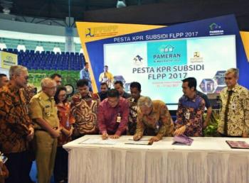 Bank Riau Kepri Salurkan Perumahan Rakyat Bersubsidi