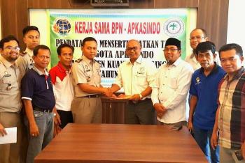 BPN Kuansing siapkan 9000 Persil TORA untuk Apkasindo