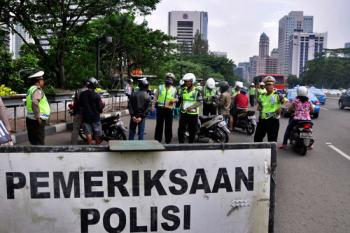 Operasi Patuh Bengkalis, Ratusan Sepeda Motor Terjaring Razia.