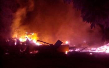 Kantor Disdik Pelalawan terbakar, dokumen penting turut hangus