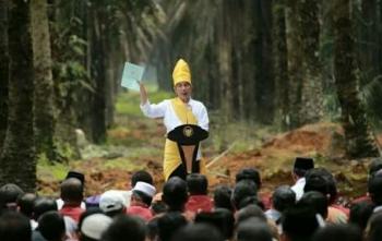 Relawan Jokowi minta LAMR beri Jokowi Gelar Adat