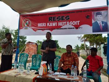 Sering Banjir, Heri Kawi Hutasoit Diminta Warga Perjuangkan Perbaikan Infrastruktur Dulu