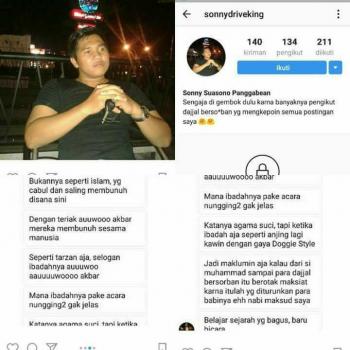 MUI Riau menilai postingan Sonny Suassono Panggabean di medsos lebih parah dari penistaan agama