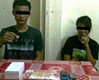 Muda Mudi di Bagan Batu Dibekuk karena Kantongi Sabu-sabu