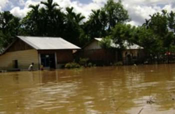 Air sungai meluap, ratusan rumah di Rohul terendam Banjir