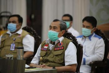 Gubernur Riau Sebut Tiga Daerah di Riau Bebas Penularan Covid-19