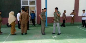 Komisi III DPRD Pekanbaru cek Sarana & Fasilitas SMP Madani