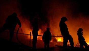 Dini hari, 8 rumah di Tembilahan hangus terbakar