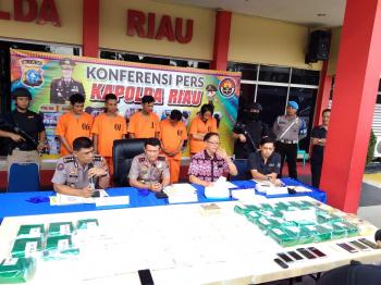Tangkap Puluhan Miliar Narkoba, Polda Riau Selamatkan 207.500 Generasi Muda