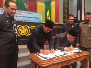 SAH!!! APBD Kota Pekanbaru Tahun 2017 Rp2,35 Triliun
