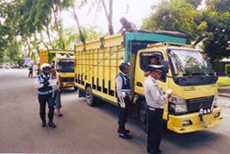 3 Hari Jelang Lebaran Dishub Pekanbaru Larang Mobil Truk Masuk Kota