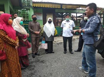DPRD Minta Gedung SMP N 7 Pekanbaru Segera Dibangun Ulang