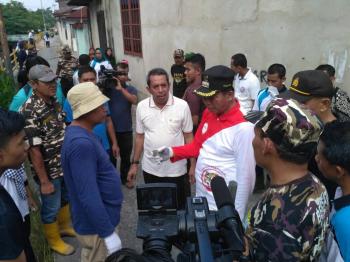 Jalan Amblas, RW 05 Padang Terubuk Pekanbaru tagih janji Firdaus MT