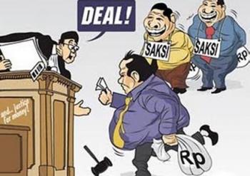 Bos PT NSP tak ditahan, KY awasi permainan Hakim di Riau