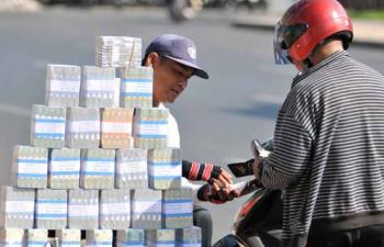 Jelang Lebaran, Polisi di Riau awasi penukaran uang di jalanan