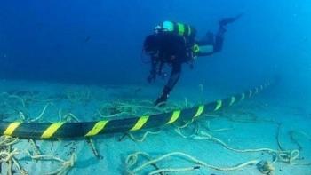 Hubungkan 16 negara, Transmisi Proyek Kabel Bawah Laut tiba di Dumai