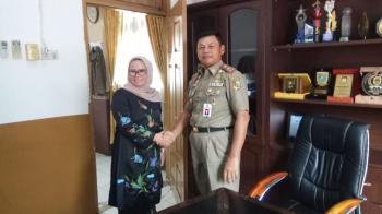 Dukung razia hiburan malam, Ade Hartati Datangi Kantor Satpol PP Pekanbaru