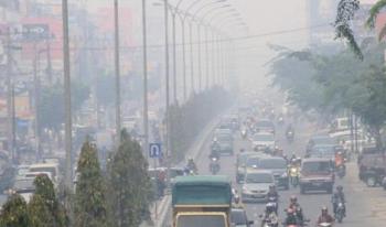 #Riau Dikirimi Asap dari Sumatera Selatan