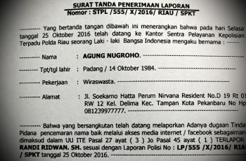 Aneh, Humas Pemko Pekanbaru tak akui Randy Ridwan sebagai pegawainya