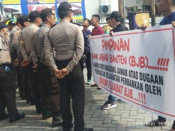 Mahasiswa Desak BJB Terbuka Terkait Dugaan Kejahatan Perbankan