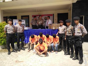 Dor! Dua Bajing Lompat Ditembak Polisi Pelalawan saat Penggerebekan