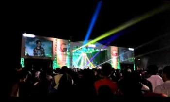 Band Wali dan Five Minutes "bius" Pelalawan, ada penonton masuk selokan