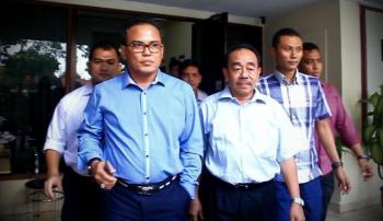 Korupsi Dana Bansos, Polisi kurung bekas Bupati Bengkalis Herliyan Saleh