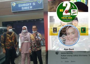 Dinilai Rasis, Timses Cabup Bengkalis No. Urut 2 Diperiksa Polda Riau