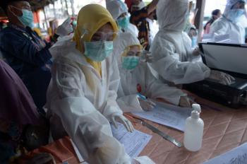 Pemkab Rohul Diminta Capai Target 50 Sample Uji Swab Perhari