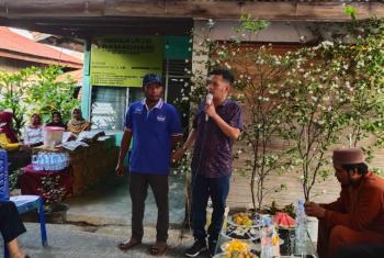 Warga Kerap Keluhkan Kelangkaan Gas Elpiji 3kg, Azwendi Resmikan Pangkalan Di Air Dingin