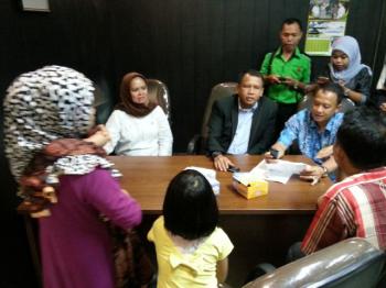 Laporannya di Polres Pekanbaru tak digubris, Ibu dari anak korban cabul ngadu ke Dewan