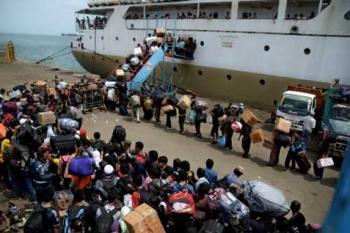 Arus Mudik Riau, Penumpang Kapal di Selat Panjang Terus Meningkat