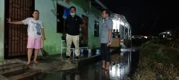 Belasan Rumah Warga Lokomotif Direndam Banjir, Dua Anggota DPRD Turun ke Lokasi