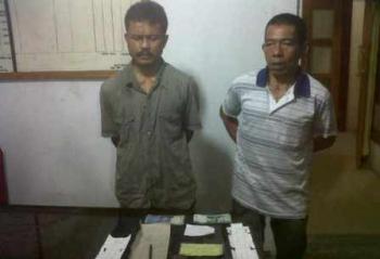 Kelabuhi Polisi, 2 Bandar Togel di Rohul pakai tempat Tukang Jahit